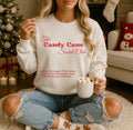 Candy Cane Social Club Sweatshirt | Cozy Christmas Crewneck | Holiday Graphic Pullover