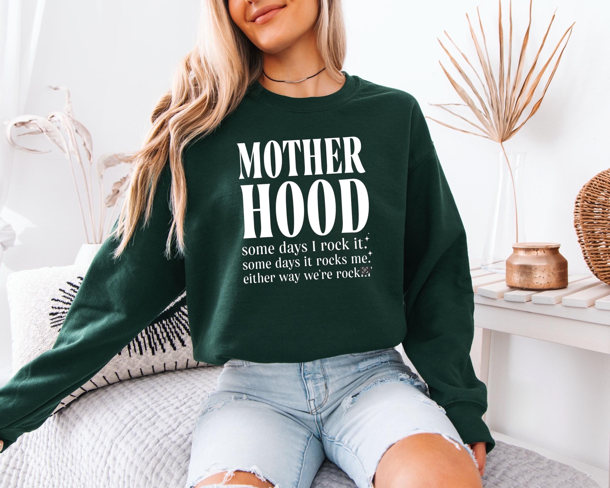 Chic Motherhood Sweatshirt, Perfect for Moms, Trendy, Soft Gildan Sweatshirt